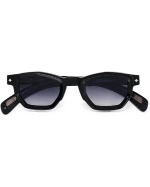 Sato Eyewear La Superba Geometric-Frame Sunglasses - Black