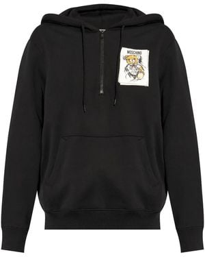 Moschino ロゴ パーカー - ブラック