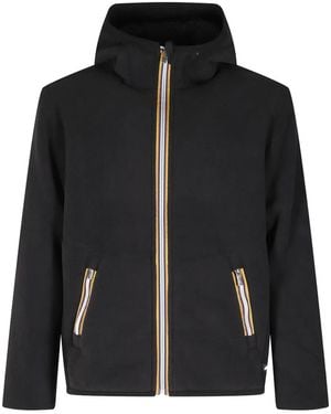 K-Way Jack Reversible Zip-Up Jacket - Black