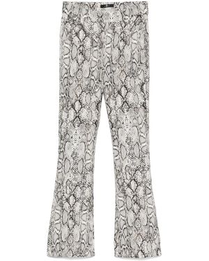 7 For All Mankind Bootcut Broek - Grijs