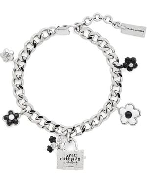 Marc Jacobs Daisy Balloon Charm Bracelet - White
