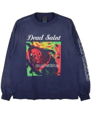 SAINT Mxxxxxx Dead Saint Jumper - Blue