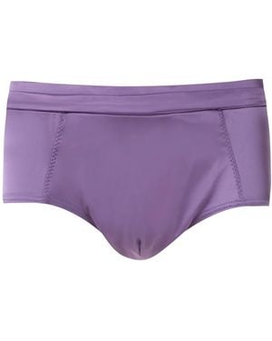 Amir Slama Satin Swim Trunks - Purple