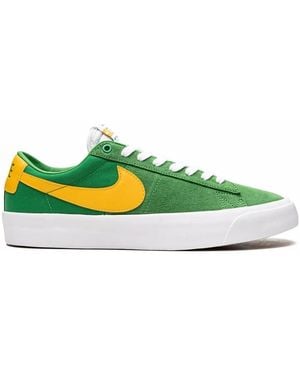 Nike Zoom Blazer Low-Top Sneakers - Green