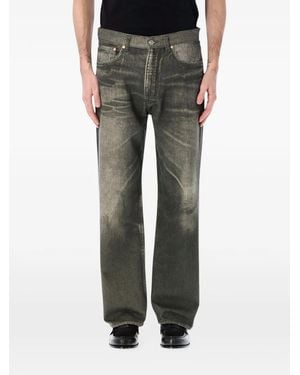 Our Legacy Third Cut Digital-Print Jeans - Black