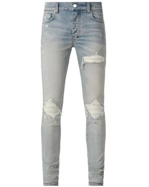 Amiri Mx1 Ultrasuede Jeans - Blue