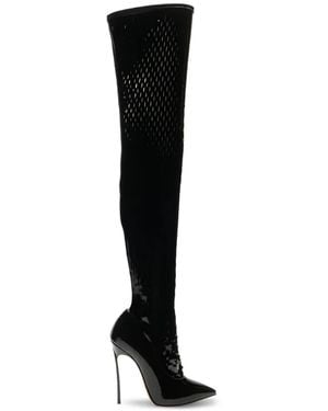 Casadei Ultravox Over The Knee - Black