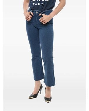 Graziela Gems Gems Belt-Loop Jeans - Blue
