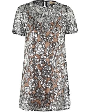 MICHAEL Michael Kors Paillettes-embellished dress - Metálico