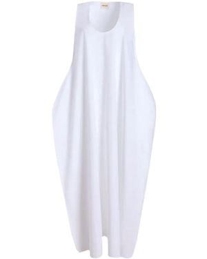 KHAITE Vestido Coli - Blanco