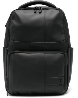Piquadro Double-zip backpack - Schwarz