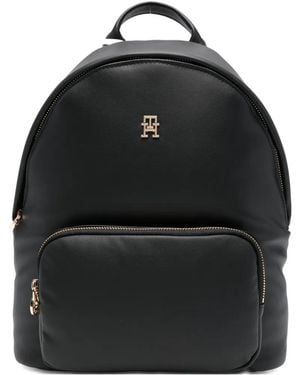 Tommy Hilfiger Popette Soft Dome Backpack - Black