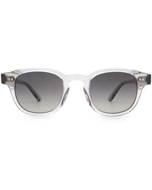 Chimi 01 Oval-frame Sunglasses - Grey