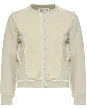Maison Margiela フレイド カーディガン - ホワイト