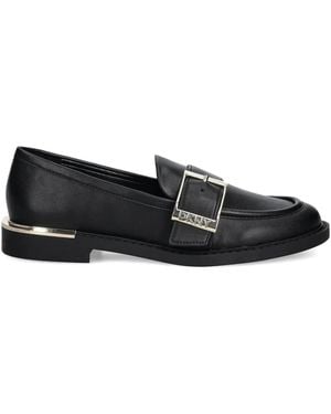 DKNY Ruellia Buckle-Strap Loafers - Black