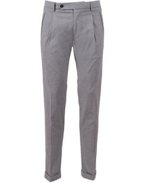 Berwich Pleated Tailored Pants - Gray