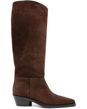 Proenza Schouler Bronco Knee High Boots - Brown