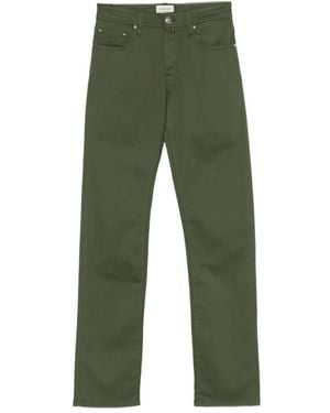 Jacob Cohen Five-Pockets Trousers - Green