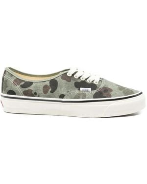 Vans Premium Authentic Camo Sneakers - White