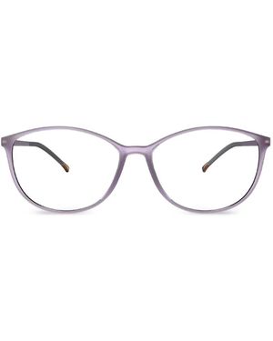 Silhouette Gafas Spx Illusion Con Montura Cat Eye - Blanco