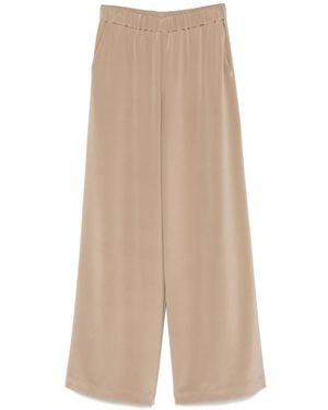Max Mara Fluid Trousers - Natural