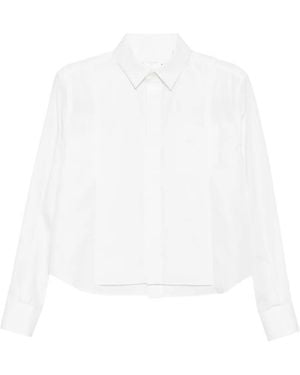 Sacai Cropped Shirt - White