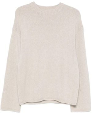 Lisa Yang Kristy Crew Neck Jumper - Natural