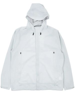 Snow Peak Pertex Raglan-Sleeve Hooded Jacket - White