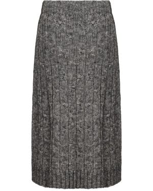 Max Mara Otello Skirt - Grey