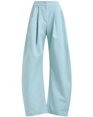 Essentiel Antwerp Pleated Trousers - Blue