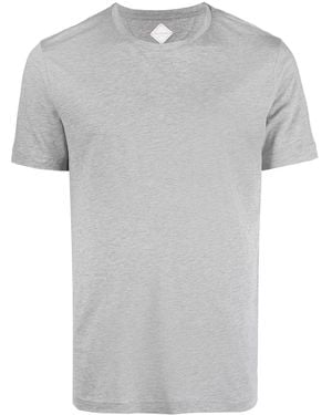 Pal Zileri Mélange-Effect Cotton T-Shirt - Grey