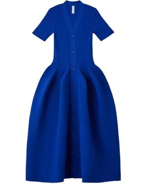 CFCL Pottery Kleid mit Knöpfen - Blau
