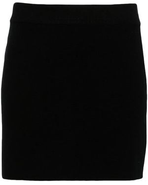 Eric Bompard Milano Mini Skirt - Black