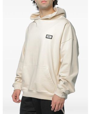 Ksubi Lords Ekcess Logo-Patch Hoodie - Natural