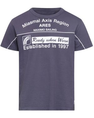 MM6 by Maison Margiela Anagram Print T-Shirt - Blue