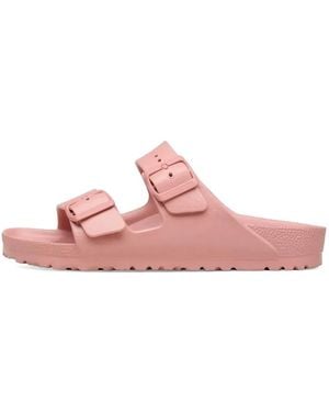Birkenstock Arizona Buckle Slides - Pink