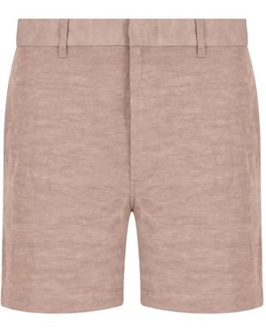 Emporio Armani Belt-loops Shorts - ナチュラル