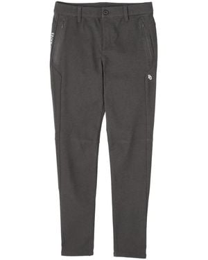 PEARLY GATES Easy Tapered-Leg Trousers - Grey