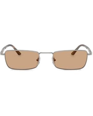 Persol Rectangle Frame Sunglasses - Natural