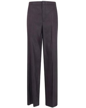Tagliatore Adima Pressed-Crease Trousers - Blue