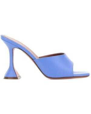 AMINA MUADDI Lupita Slipper 95 - Blue