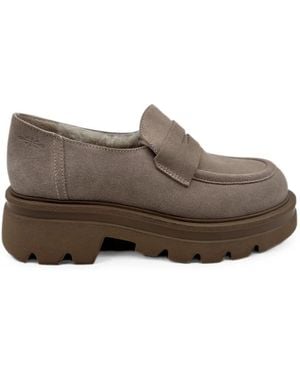 Patrizia Bonfanti Karo Suede Loafers - Brown