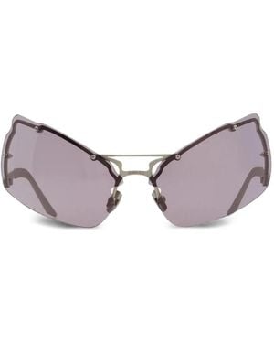 SRVC Studio Masha Rimless Sunglasses - Purple