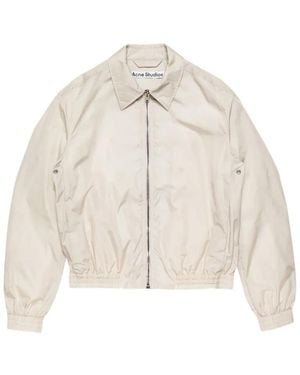 Acne Studios Lightweight Logo Jacket - White