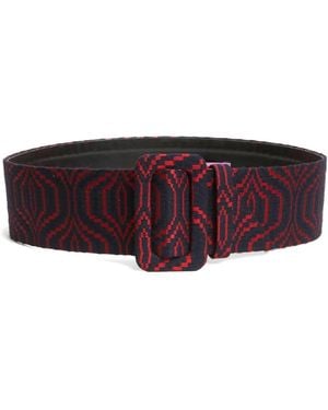 La DoubleJ Medium Jacquard Belt - Purple