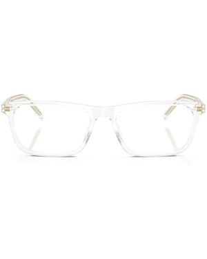 Prada Rectangle-Frame Glasses - White