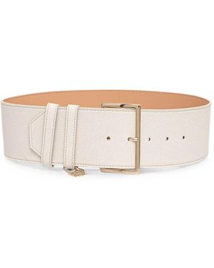 Guess Ceinture Large Danya À Breloque Logo - Natural