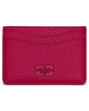 Ganni Bou Wallet - Red