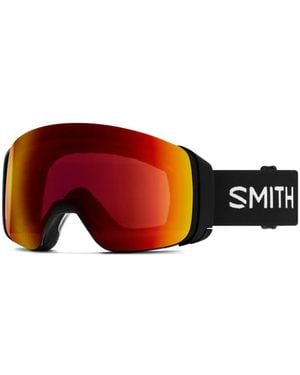 Smith Maschera Da Sci 4D Mag Con Logo - Rosso