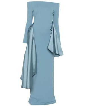 Solace London Kiana Maxi Dress - Blue